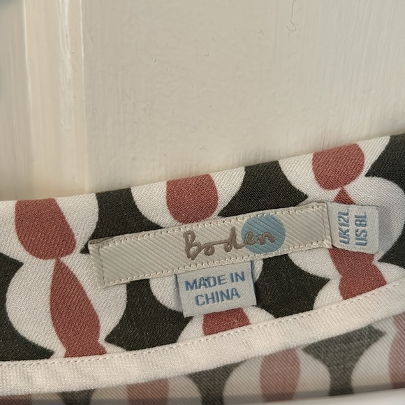 Boden shift dress Sz 8L - Picture 11 of 12